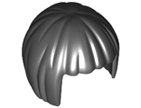 Minifigure, Hair Short, Bob Cut, Black (62711 / 4526756 / 6155002)