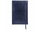 Ежедневник недатированный МАЛЫЙ ФОРМАТ (100х150 мм) А6, BRAUBERG "Imperial", под гладкую кожу, 160 л., кремовый блок, темно-синий, 124984