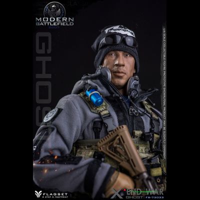 Саймон "Гоуст" Райли (Призрак, Ghost, Call of Duty Modern Warfare II) КОЛЛЕКЦИОННАЯ ФИГУРКА 1/6 scale END WAR GHOST (FS-73033) - FLAGSET