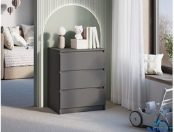 КОМОД СИМПЛ КМ-01 (графит), 704*761*463