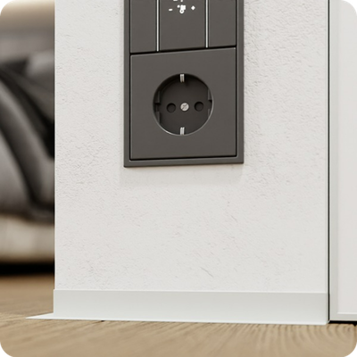 Антиплинтус Лука Апл 02.2700.016 Белый