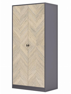 ШКАФ 2-Х ДВЕРНЫЙ «ТОСКАНА» ART.Т-952/D7/M (L101*P60*H221) TIMBER