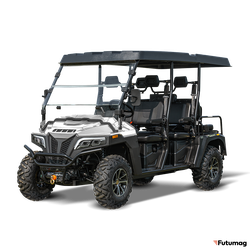 Гольфкар GreenCamel Сонора U15K 4x4 (4+2 seats 15kW R12) черный