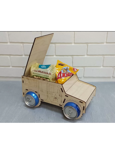 Коробка Джип 270х140х150 мм, фанера