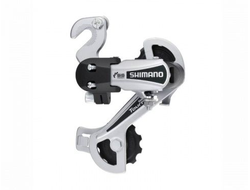 Перекл. задн. Shimano TY21-B, Tourney, 6 ск., ось, серебр., ARDTY21BGSBS