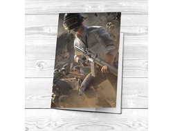 Обложка на паспорт PlayerUnknown’s Battlegrounds, PUBG, ПУБГ №2