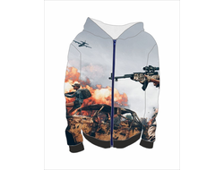 Толстовка 3D PlayerUnknown’s Battlegrounds, PUBG, ПУБГ №2