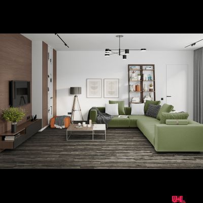 SPC ламинат Damy Floor Family Дуб Рустикальный Черный / Rustic Black Oak TCM369-7 43 класс толщина 4.0 мм с фаской замковый 2.635 м2