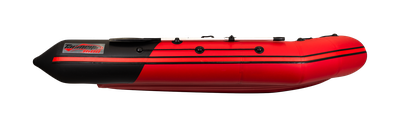 Моторная лодка Таймень NX 3600 НДНД PRO красный черный - MNELODKU.RU