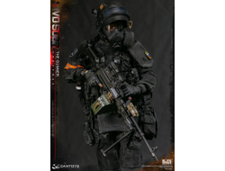 Пулеметчик СОБР - КОЛЛЕКЦИОННАЯ ФИГУРКА 1/6 RUSSIAN SPETSNAZ MVD SOBR PKM GUNNER (78095) - DAMTOYS