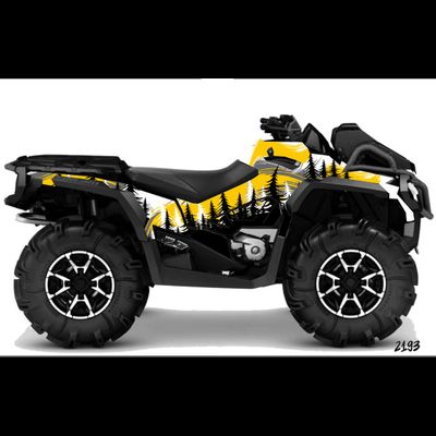 Наклейки на квадроцикл BRP Can-Am Outlander G2