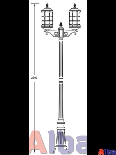 Barselona 81209 A bg Парковый светильник
