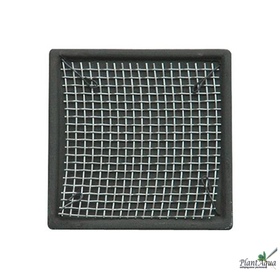 Керамическая площадка с сеткой для культивации растений 5*5 см
