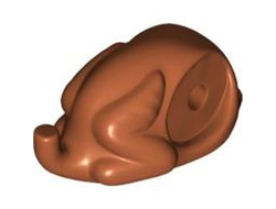 Turkey Body No Drumsticks, Type 1, Dark Orange (33048 / 4540849)
