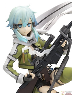 Фигурка 1/8 Синон (Sinon Phantom Bullet)