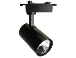 Feron св-к св/д трековый на шинопровод 10W 800lm 4000К 4K черный 35гр 100x59x135 AL141 ONE 48711
