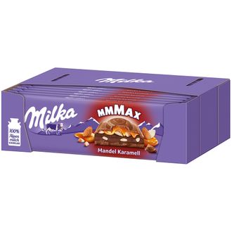 Шоколад Milka Almond Caramel 300гр (12 шт)