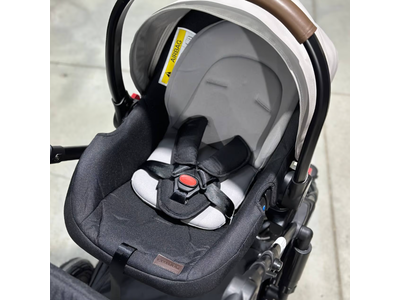 Детская коляска 3 в 1 Luxmom 808 Серый Экокожа