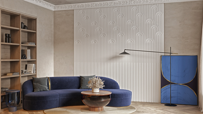 Гипсовая панель PARALINE + LED артикул M-0030