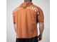 Размахайка с капюшоном 2151-833 Legal Power Stonewashed Pique Jersey  рыжевато-коричневый
