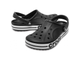 CROCS BAYABAND CLOG ЧЕРНЫЕ С БЕЛЫМ