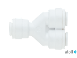 Тройник atoll TWD0606 3/8ц х3/8ц х3/8ц (Two Way Divider)