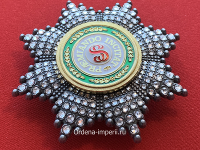 Звезда ордена Святого Станислава со стразами, копия LUX! Лот №18.