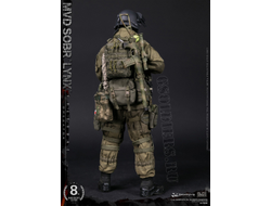 Боец СОБР "Рысь" КОЛЛЕКЦИОННАЯ ФИГУРКА 1/6 scale RUSSIAN SPETSNAZ MVD SOBR LYNX (78059) DAMTOYS