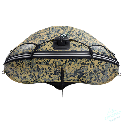 Лодка ПВХ Gladiator Active C400AL Camo с алюминиевым полом