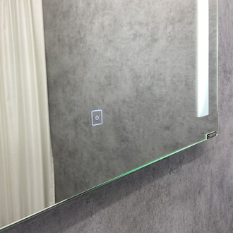 Зеркало "Жасмин-85" светодиодная лента, сенсор 850х650