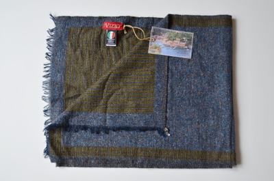 Синий с зеленым шарф Vizio Италия 6202 SS