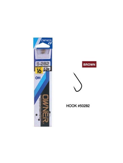 Крючки Owner на поводке S-282 № 12 (упаковка 5 пачек)