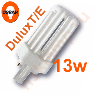 Компактные люминисцентные лампы КЛЛ DULUX T/E 13W/830 PLUS GX24q-1 OSRAM (арт.4050300446981)