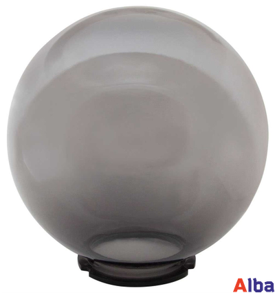 Шар 300мм дымчатый Светильник садово-парковый