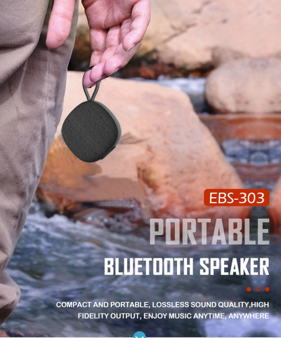 Мини колонка bluetooth магнитная влагозащищенная с USB EBS-303  5W