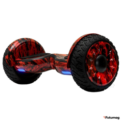 Гироскутер Smart Balance Cross-Country 12 дюймов Красный огонь (Самобаланс + Приложение)