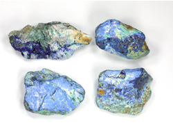 Азурит, Малахит, Азуромалахит, коллекционный образец в ассортименте, Россия, Алтай (30-40 мм, 14-17 г) №27091