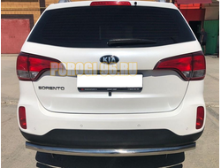 Защита заднего бампера труба d60 Kia Sorento (2013-2020)