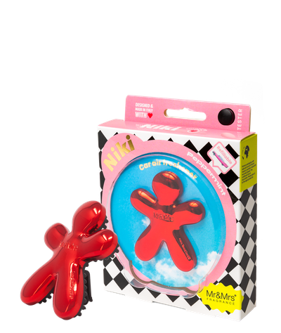 Mr & Mrs Fragrance NIKI красный металлик PEPPER MINT | Перечная мята