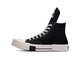 Оригинальные черные высокие Converse Rick Owens 172344C