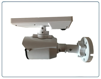 Муляж уличной видеокамеры + светильник. Встроенный аккумулятор + солнечная батарея.