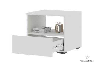 Хелен ТБ 01 тумба прикроватная Белый