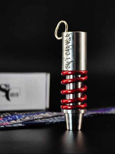 МУНДШТУК SPRING 2.0 CANDY RED  С ЛЕНТОЙ