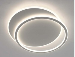 Estares св-к-люстра св/д управл. STANDART 2R 80W(7400lm) 2K-4K-6K 525x525 без пульта белый IP20