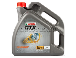 Масло моторное Castrol GTX 5W40 синтетическое 4 л 15B9F5