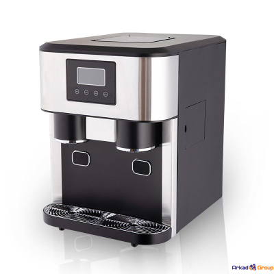 Льдогенератор Hurakan HKN-IMSD15 (пальчики) с измельч. и диспенсером льда