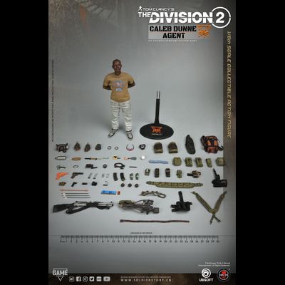 Агент Калеб, The Division 2 - Коллекционная ФИГУРКА 1/6 Ubisoft The Division 2 Agent Caleb Dunne (SSG-008) - SOLDIER STORY