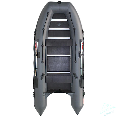 Лодка ПВХ Мнев и К Антей-420 Серая