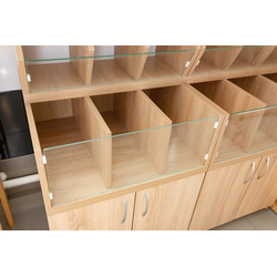 (СШСЯ0800) Секция для стеллажа "Улей" с ячейками