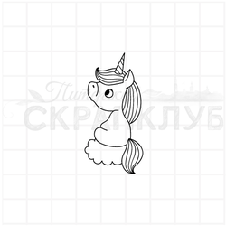 штамп единороги